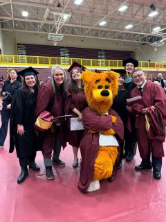 What an honor to graduate! Our faculty's cheers meant the world to our MFA graduates 🎓