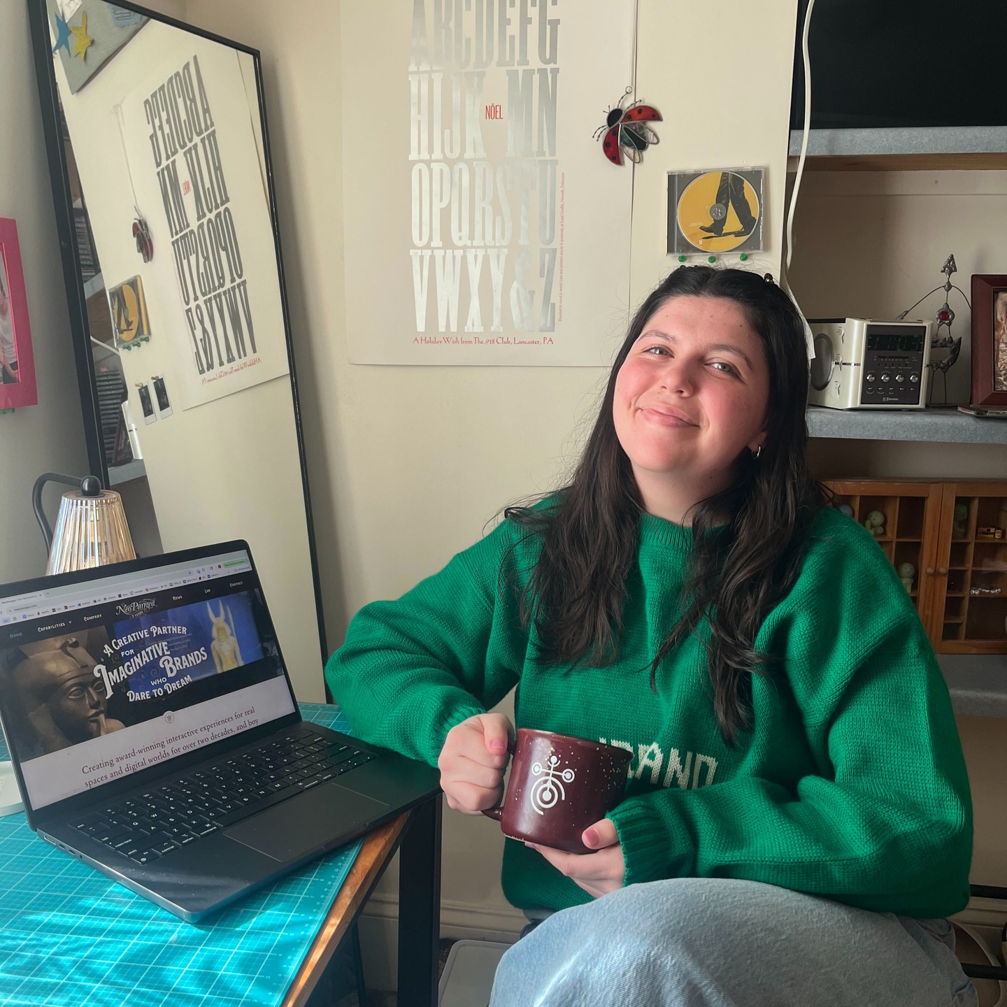 This week we are highlighting Sydney Reicher! Sydney interned at @neopangea last semester and here is what she had to say:

"I am so grateful to have had the opportunity to be an intern at NeoPangea, where I gained hands-on experience supporting a wide range of creative and strategic tasks. One of the highlights of my internship was developing an independent internship project, which allowed me to explore ideas from concept through execution and build a meaningful portfolio piece. I was able to bring a passion project to life by creating an interactive website and branding. In addition to my project, I assisted with various stages of the design and research process, including gathering inspiration, collecting and organizing data, learning about how they utilize AI, and making edits and refinements to design work. I had the chance to observe and learn from NeoPangea’s collaborative workflow, seeing how ideas evolve through iteration and teamwork. This experience helped me strengthen my creative thinking, attention to detail, and understanding of how thoughtful design comes together in a professional setting. I’m incredibly grateful for the guidance and support I received from such a talented team at NeoPangea."

#KUCD #neopangea #StudentIntern