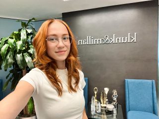 💡Internship Spotlight: Mikaylah Martin at @klunkmillan! Here’s what Mikaylah is thinking of her experience: 

I had the opportunity to work as an intern at Klunk & Millan under Dave Meyers and alongside the amazing Klunk team. While I was there I was able to work on a variety of projects from logo creation, photo editing, and a cohesive set of social media posts for a non profit soccer club. A highlight for me was being able to participate in an out of office photoshoot and interview in the streets of Allentown and see content being shot in real time. It really hit home to have the ability to be working with so many creative people in a professional setting. This experience has allowed me to gain a broader understanding of all the different skills that a designer might need in the industry and encouraged me to push my boundaries as a designer. In the words of my mentor Dave “Never stop being curious”, so I’ll do just that.
#studentintern #kutztownuniversity #communicationdesign